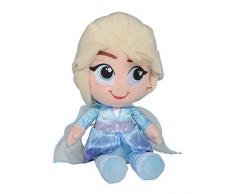 Simba- Disney Peluche Frozen II Elsa cm.25 Appendibile, Colore, 6315877555