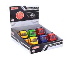 Globo Giocattoli globo – Spidko 37139 4 colori metallo pressofuso Moto Auto in una scatola (12)
