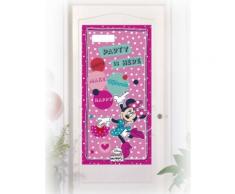 Decorazione per porta adesiva Minnie