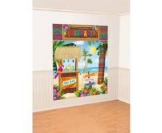 Poster con sfondo hawaiano