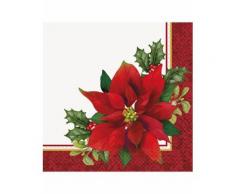16 Tovaglioli stella di natale