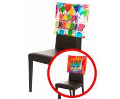 Fodera per sedia Happy Birthday