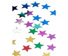 Coriandoli con stelle multicolori 14 gr