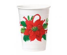 Bicchieri stella di Natale
