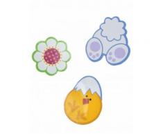 24 decorazioni in cartone di Pasqua
