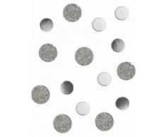 Coriandoli da tavola argento