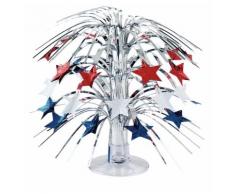 Centrotavola fontana con stelle USA