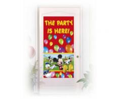 Decorazione adesiva con Topolino per porte