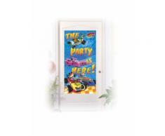 Decorazione per porta Topolino racing