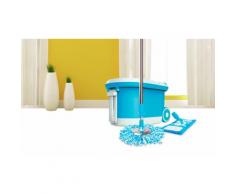 Kit con spazzolone rettangolare e mocio circolare