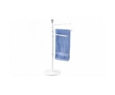 4008838170939 Piantana porta asciugamani a 3 bracci stand Chrome White