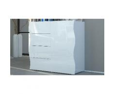 Cassettiera Onda : Bianco