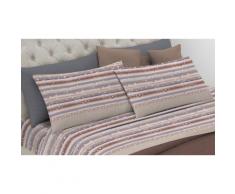 Completo lenzuola: Beige / 2 piazze - Coriandoli