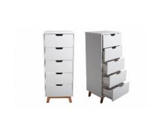 1x Mobile: Cassettiera / Bianco