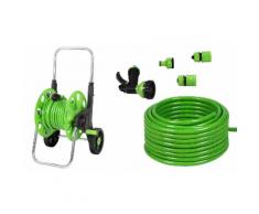 Tubo per irrigazione, carrello e sprinkler