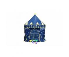 Tenda da gioco per bambini a forma di palazzo principesco: Blu