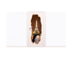 Adesivo per porte in vinile: Torre Eiffel 2