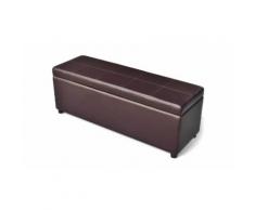Cassapanca lunga in legno colore Marrone