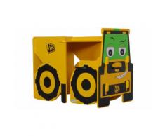 Mobili per bambini Joey JCB : Banco e sedia
