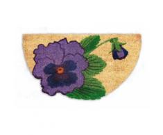 Zerbino in cocco sagomato: Viola