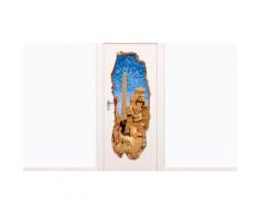 Adesivo per porte in vinile: Tempio di Karnak