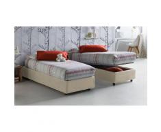 Sommier letto: Singolo con apertura frontale / Panna