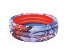 98018 Piscina gonfiabile Spiderman 122 x 30 cm Bestway 3 anelli per bambini