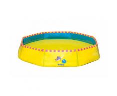 Bestway Piscina bambino ottagonale gialla 99x99x20 cm, capienza 117 lt