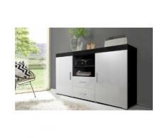 Credenza Randy: Nero-bianco