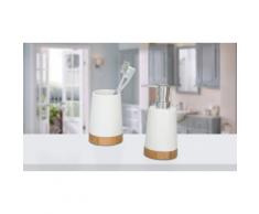 Dispenser e bicchiere porta spazzolini