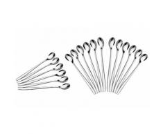 2x Set da 6 cucchiai CHG in acciaio