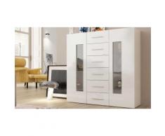 Credenza Daiquiri : Altezza 120 cm / Bianco lucido - 457752